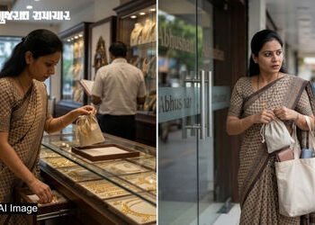 અમદાવાદ: નિકોલના જ્વેલર્સમાં મહિલા સેલ્સગર્લનો હાથફેરો, 1.11 કરોડનું સોનાના દાગીના લઈ ફરાર | Salesgi…