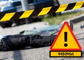 વડોદરામાં વાહન અકસ્માતના પાંચ બનાવમાં બે મોત : કપડવંજ રોડ પર યુવકનું મોત | Two dead in five vehicle …