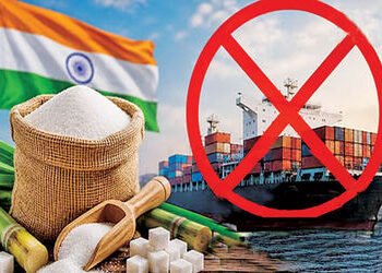 ખાંડની નિકાસ પર તાત્કાલિક અસરથી પ્રતિબંધ | Ban on sugar exports with immediate effect