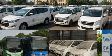 AMCના 3000થી વધુ વાહનોના કાફલામાં એક પણ EV નથી, પદાધિકારીઓ ક્યારે સ્માર્ટ બનશે? | Ahmedabad AMC Flee…