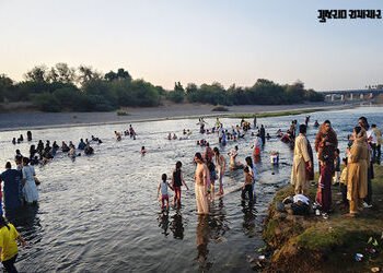ગુજરાતનું નવું પિકનિક સ્પોટ ‘ધોબીશાલ’: અસહ્ય ગરમીથી રાહત મેળવવા કરજણ નદીના કિનારે સહેલાણીઓની ભીડ | N…