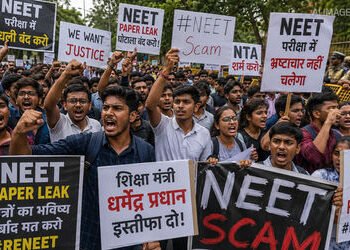 NEET પેપર લીક: 18 વર્ષની ભાગ્યશ્રીની આત્મહત્યા બાદ દેશભરમાં શિક્ષણ મંત્રીના રાજીનામાની માંગ | NEET U…