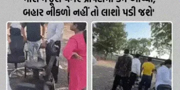 ‘બહાર નીકળો નહીંતર લાશો પડી જશે’, અમદાવાદમાં જમીન વિવાદમાં નિવૃત્ત DySPએ 5 રાઉન્ડ ફાયરિંગ કર્યું | R…