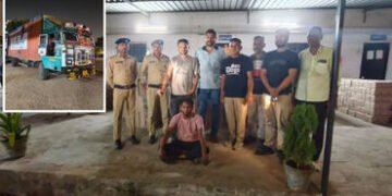 અમદાવાદમાં PCBનો સપાટો: દાસ્તાન સર્કલ નજીક ₹ 1.19 કરોડથી વધુનો વિદેશી દારૂ ભરેલું કન્ટેનર ઝડપાયું | …