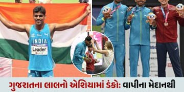 વાપીના રાહુલ જાખરે હોંગકોંગમાં યોજાયેલી એશિયન યુ-20 એથ્લેટિક્સમાં ડેકાથલોનમાં ગોલ્ડ જીતી રચ્યો ઈતિહા…