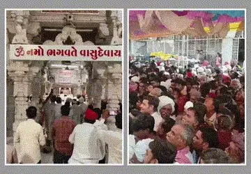 અધિક માસની પૂનમે રાજ્યના મંદિરોમાં ઉમટ્યું ભક્તોનું ઘોડાપૂર, વહેલી સવારથી શ્રદ્ધાળુઓની લાગી લાંબી કત…