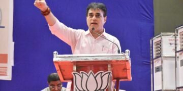 માં શારદા ભવન ટાઉન હોલ અંક્લેશ્વર ખાતે જિલ્લાના પ્રભારી મંત્રીશ્રી પ્રફુલ્લ પાનસેરીયાના અધ્યક્ષસ્થાન…