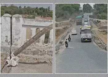 છોટા ઉદેપુર: પાવીજેતપુરના ચુડેલ ગામ પાસેનો બ્રિજ બન્યો જોખમી, લોખંડની પ્લેટો ખુલ્લી પડતાં અકસ્માતનો …