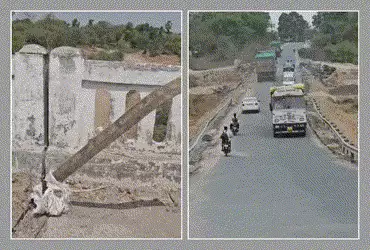 છોટા ઉદેપુર: પાવીજેતપુરના ચુડેલ ગામ પાસેનો બ્રિજ બન્યો જોખમી, લોખંડની પ્લેટો ખુલ્લી પડતાં અકસ્માતનો …