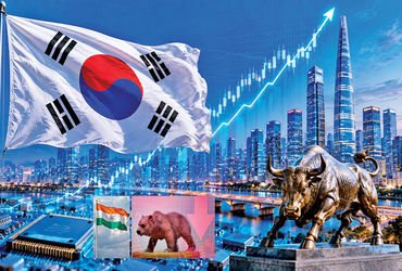 દ.કોરિયાએ Mcapમાં ભારતને પાછળ છોડી દીધું | South Korea overtakes India in Mcap
