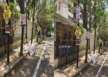 સુરતમાં સર્કલ અને ડિવાઈડર પર ગેરકાયદે બેનરનું જંગલ : 24 પોલીસ ફરિયાદ અને 51 હજારનો દંડ છતાં બેનર-હોર…