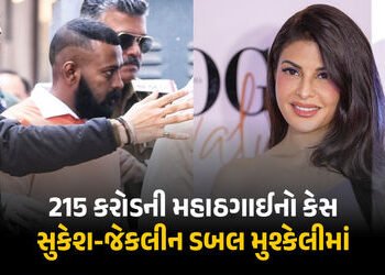 215 કરોડનો મહાઠગાઈ કેસમાં સુકેશ-જેકલીનની મુશ્કેલી વધી, આરોપો નક્કી કરાયા, 16 જુલાઈએ સુનાવણી | Sukesh…
