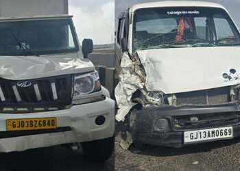 અમદાવાદ-બગોદરા હાઇવે પર ઇકો અને પીકઅપ વચ્ચે ગમખ્વાર અકસ્માત, એકનું મોત | Ahmedabad Bagodara Highway …