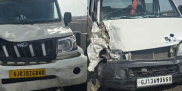 અમદાવાદ-બગોદરા હાઇવે પર ઇકો અને પીકઅપ વચ્ચે ગમખ્વાર અકસ્માત, એકનું મોત | Ahmedabad Bagodara Highway …