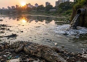 આજે વિશ્વ પર્યાવરણ દિવસની ઉજવણી વચ્ચે વિશ્વામિત્રી નદીની દુર્દશા અને મગરોના મોત એક ગંભીર ચેતવણી સમાન…