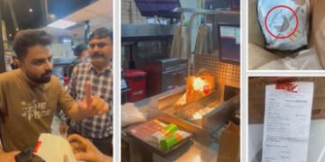 ચેતજો! અમદાવાદના બોપલમાં ગ્રાહકને ઓનલાઇન ઓર્ડરમાં વેજના નામે નોનવેજ બર્ગર પધરાવી દેતા ભારે હોબાળો | …