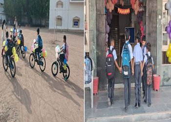 જામનગર શહેર અને જિલ્લામાં 35 દિવસના વેકેશન બાદ તમામ શાળાઓમાં ફરી ગુંજી વિદ્યાર્થીઓની કિલકારીઓ | Afte…
