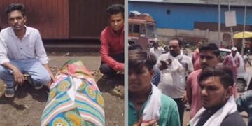 અમદાવાદ: નરોડા GIDCમાં આગની દુર્ઘટનામાં શ્રમિકનું મોત, ન્યાય માટે પરિવારજનો મૃતદેહ લઈને કંપનીએ પહોંચ…