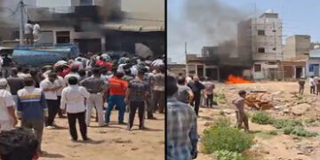 જયપુરમાં માનવતા શરમાઈ: સળગતા લોકો રોડ પર તડપતા રહ્યા અને લોકો જોતા રહ્યા, બાળક સહિત 4ના મોત | Jaipur…