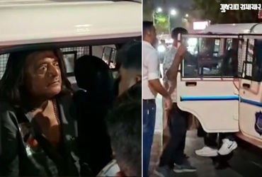 અમદાવાદ: ખાડિયામાં ખાખીનો ખોફ ઓગળ્યો? કુખ્યાત મોન્ટુ નામદારે પોલીસ વાનમાં બેઠા-બેઠા ગાળો ભાંડી | ahm…