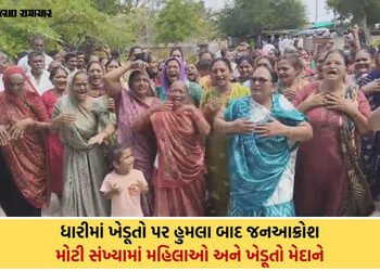 અમરેલી: ભાજપ શાસનમાં ભાજપના જ MLA-પૂર્વ નેતાઓનો પોલીસ સામે મોરચો, જામીન પર છૂટેલા ધારાસભ્ય પણ જોડાયા…
