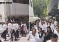 ગાંધીનગર: વહીવટી પ્રશ્નો મુદ્દે વકીલો અને ડિસ્ટ્રિક્ટ જજ વચ્ચે વિવાદ, 700થી વધુ વકીલોના ધરણાં યથાવત,…