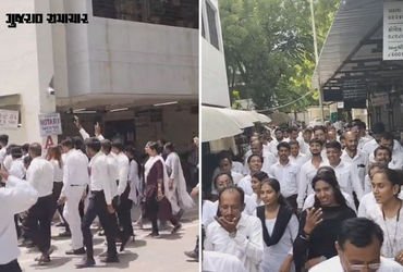 ગાંધીનગર: વહીવટી પ્રશ્નો મુદ્દે વકીલો અને ડિસ્ટ્રિક્ટ જજ વચ્ચે વિવાદ, 700થી વધુ વકીલોના ધરણાં યથાવત,…