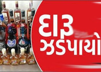 મહુવાના તરેડી પાસેથી દારૃની 36 બોટલ ઝડપાઈ, શખ્સ ફરાર | 36 bottles of liquor seized from Taredi in Ma…