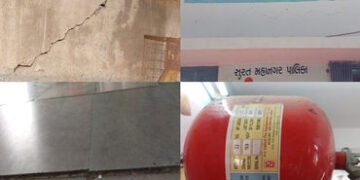માત્ર આઠ મહિનામાં જ પાલિકાના વિકાસના દાવાની દિવાલમાં તિરાડ: રાંદેર ઝોનની આંગણવાડીમાં ભ્રષ્ટાચારના ખા…