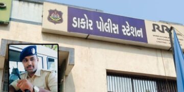 ડાકોર વિદેશી દારૂ કાંડમાં મોટી કાર્યવાહી: ખેડા જિલ્લાના 2 પોલીસ હેડ કોન્સ્ટેબલ સસ્પેન્ડ | 2 dakor po…