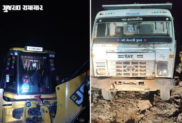 અમદાવાદ: બાવળામાં ભૂમાફિયાઓ પર ખાણ ખનિજ વિભાગના દરોડા, રૂ.1.40 કરોડનો મુદ્દામાલ જપ્ત | ahmedabad bav…