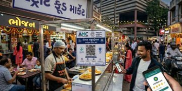 અમદાવાદમાં ખાણી-પીણીની લારીઓ પર લાગશે QR કોડ: સ્કેન કરી જાણી શકાશે ફૂડની ક્વોલિટી, આપી શકાશે ફિડબેક …