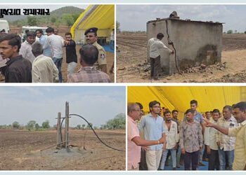 નસવાડીમાં GPCBની લોકસુનાવણીમાં હોબાળો: બ્લેક ટ્રેપ ક્વોરીનો ઉગ્ર વિરોધ, મકાનો-પર્યાવરણને નુકસાન મુદ્…