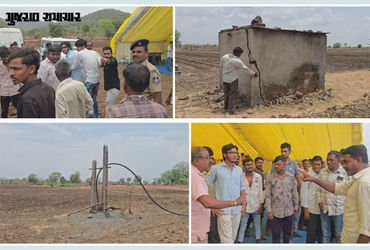 નસવાડીમાં GPCBની લોકસુનાવણીમાં હોબાળો: બ્લેક ટ્રેપ ક્વોરીનો ઉગ્ર વિરોધ, મકાનો-પર્યાવરણને નુકસાન મુદ્…