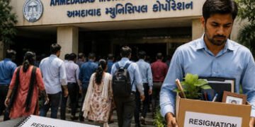 અમદાવાદ મ્યુનિસિપલ કોર્પોરેશનમાં 20થી વધુ કર્મચારીના રાજીનામા, નાની-મોટી નોકરીઓ શોધી લીધી | Ahmedaba…