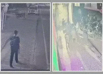અમરેલીના કોવાયામાં સિંહના હુમલાનો ભોગ બનેલા યુવકના અંતિમ CCTV: વતન જવા નીકળ્યો ને મોત મળ્યું | Amrel…