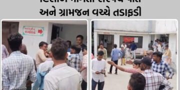 VIDEO: છોટા ઉદેપુરના કદવાલ જૂથ ગ્રામ પંચાયતમાં સરપંચ પતિ અને ગ્રામજન વચ્ચે ધોલધપાટ! હિસાબ માંગતા મામ…