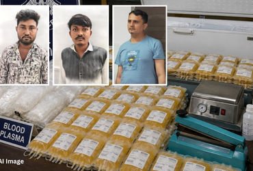 અમદાવાદઃ ડુપ્લિકેટ બ્લડ પ્લાઝમાના ચોંકાવનારા રેકેટનો પર્દાફાશ, અસલી ચોરીને નકલી સપ્લાય કરતા 4ની ધરપક…