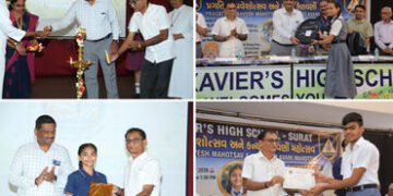 સુરત પાલિકાની શાળાઓમાં પ્રવેશ વધારવાના અભિયાન વચ્ચે સમિતિના અધ્યક્ષ ખાનગી સ્કૂલના મંચ પર પહોંચ્યા | …