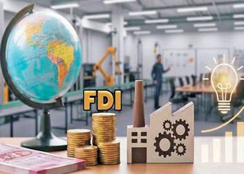 ભારતમાં ચોખ્ખું FDI ચાર ગણું વધીને 6.58 બિલિયન ડોલર | Net FDI in India increases fourfold to 6 58 bi…