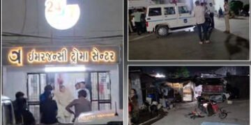 અમરેલીમાં લોહિયાળ ખેલ, ભાઈએ જ ભાઈની તીક્ષ્ણ હથિયારોના ઘા ઝીંકી હત્યા કરી | amreli crime news brother…