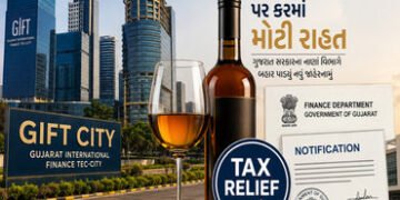 ઝૂમ બરાબર ઝૂમ શરાબી! ગિફ્ટ સિટીમાં દારૂ પરનો વેટ 65% થી ઘટાડી 25% કરાયો, વિશેષ ફી પણ નાબૂદ | gujarat…