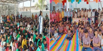 જામનગર જિલ્લાના દરિયાકાંઠાના ગામોમાં મરીન ટાસ્ક ફોર્સનો શાળા પ્રવેશોત્સવ અને વૃક્ષારોપણ કાર્યક્રમ | …