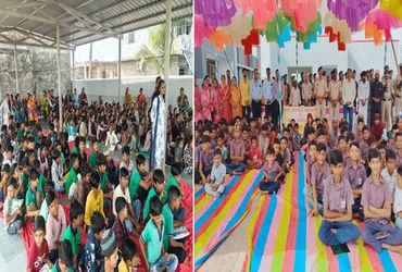 જામનગર જિલ્લાના દરિયાકાંઠાના ગામોમાં મરીન ટાસ્ક ફોર્સનો શાળા પ્રવેશોત્સવ અને વૃક્ષારોપણ કાર્યક્રમ | …