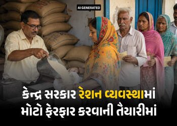 રેશન સિસ્ટમમાં મોટા ફેરફારની તૈયારી, પરિવાર દીઠ 35 કિલોની મર્યાદા સાથે આવશે નવો નિયમ | India Ration …