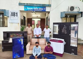 ટીંબીમાં ઘરફોડ ચોરીનો ભેદ ઉકેલાયો