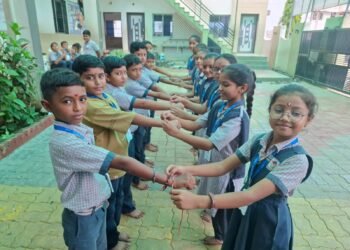 તળાજાની વિશ્વગુરૂ વિદ્યાપીઠમાં હર્ષોલ્લાસ સાથે ઉજવાયો રક્ષાબંધન પર્વ