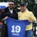 DEAR ABHISHEK…” RAHUL DRAVID’S SPECIAL NO. 19 JERSEY GIFT FOR ABHISHEK BACHCHAN