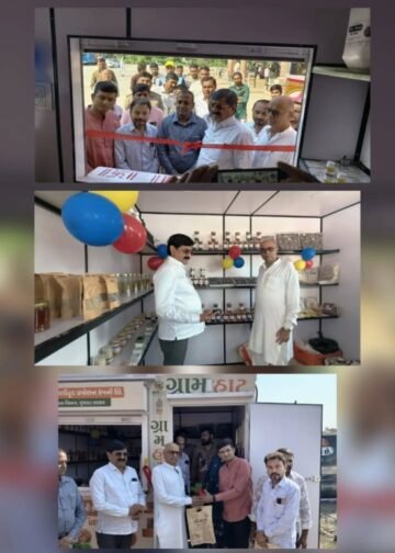 અમરેલી જિલ્લાના સાવરકુંડલા, ધારી અને લાઠી, બગસરા, બાબરા બસ સ્ટેશન ખાતે ગ્રામહાટનો પ્રારંભ