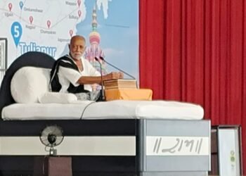 સાધુમત, લોકમત, રાજમત અને વેદમત એ રાષ્ટ્ર કલ્યાણ માટેનો સ્વસ્તિક સમજાવતાં પૂ મોરારિબાપુ